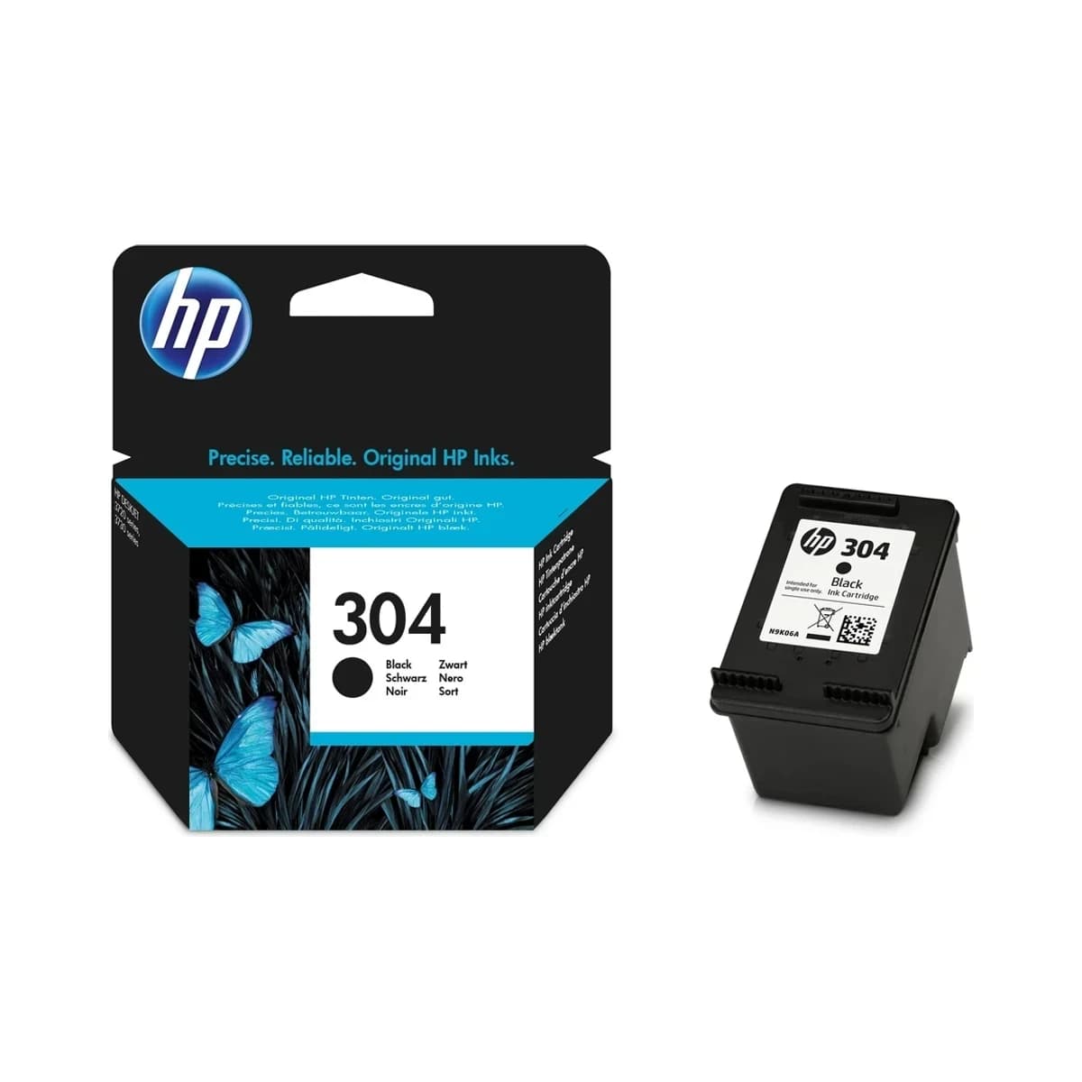 HP 304 Black Original Ink Cartridge