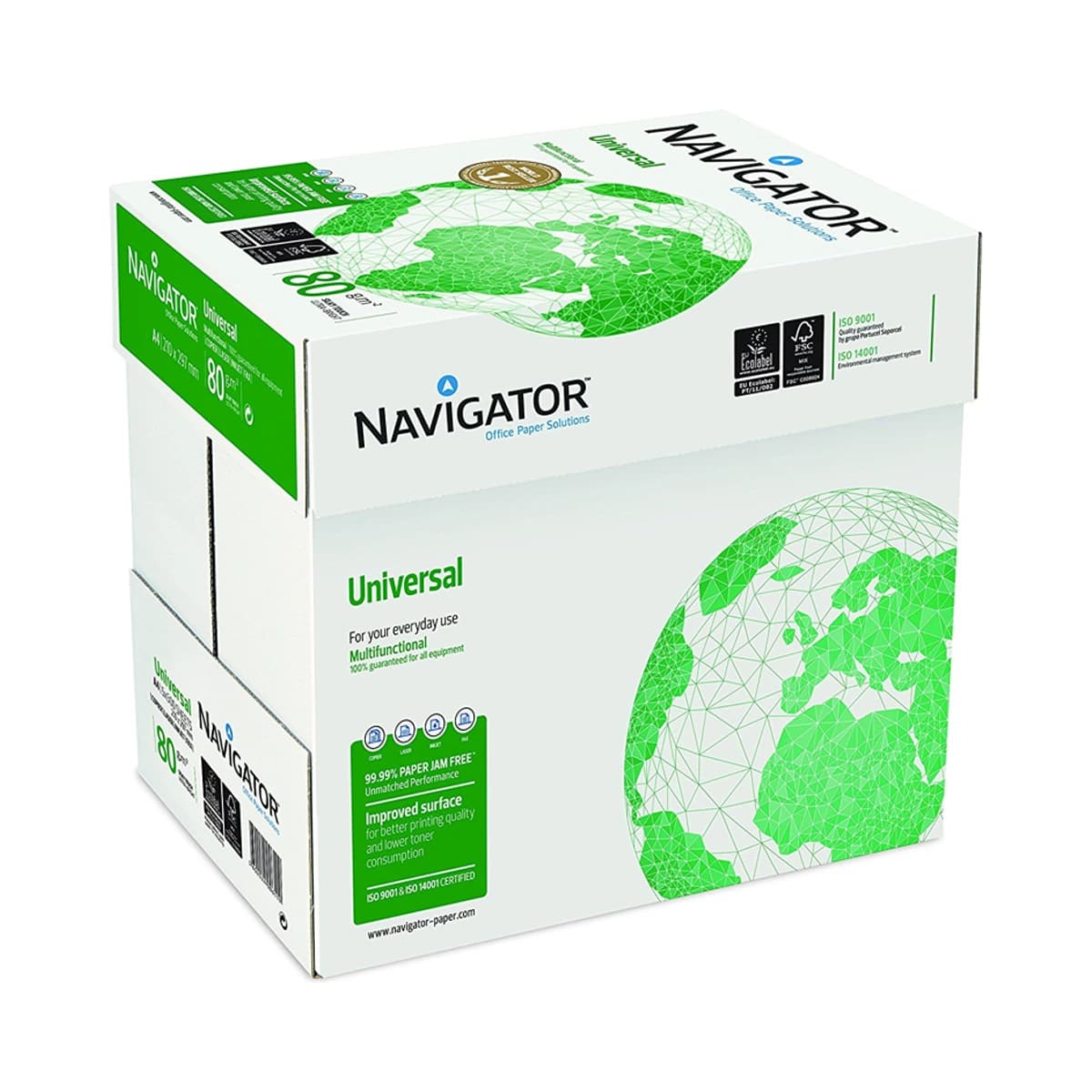 Navigator Universal A4 Paper 80gsm (Box of 5 Reams)