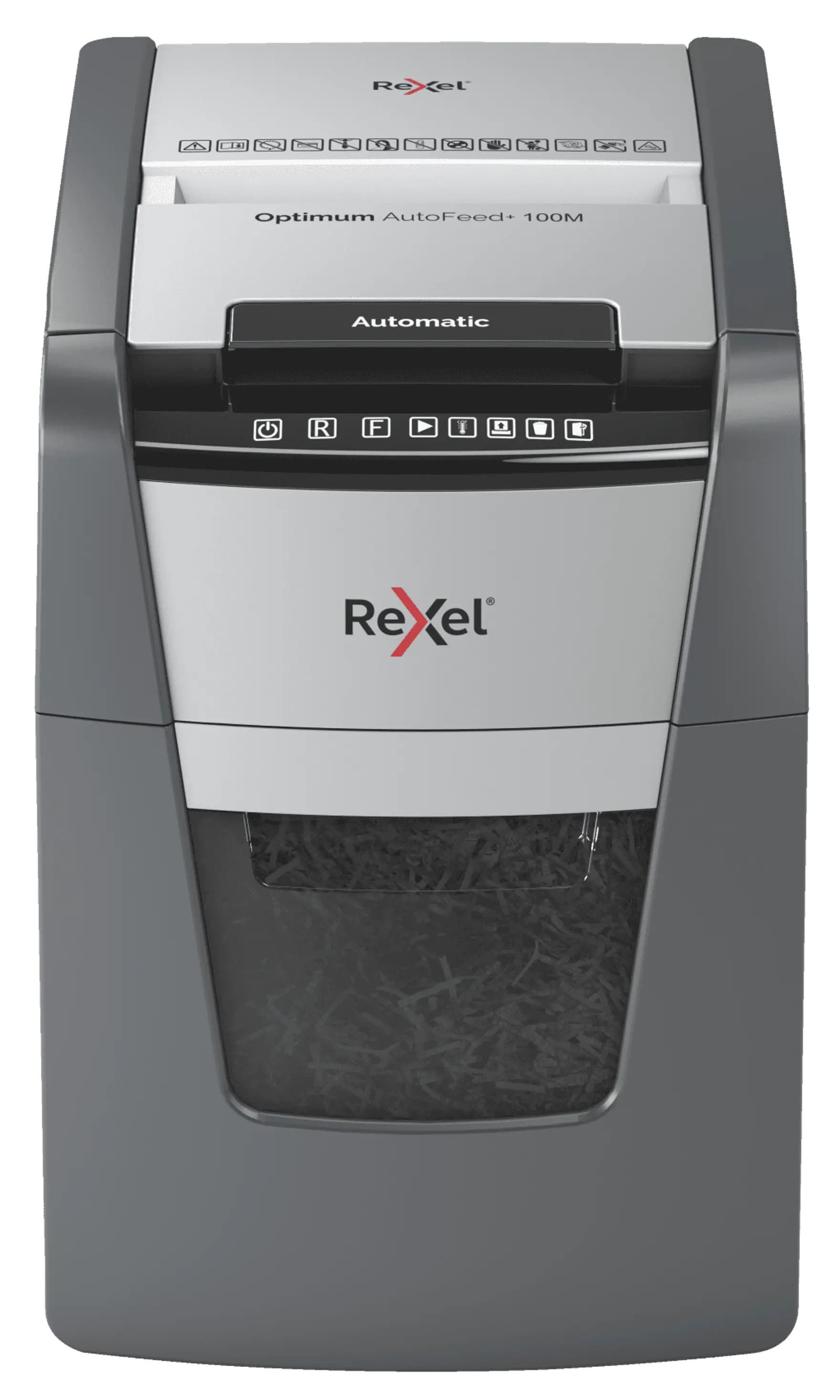 Rexel Optimum AutoFeed+ 100M Micro-Cut Shredder