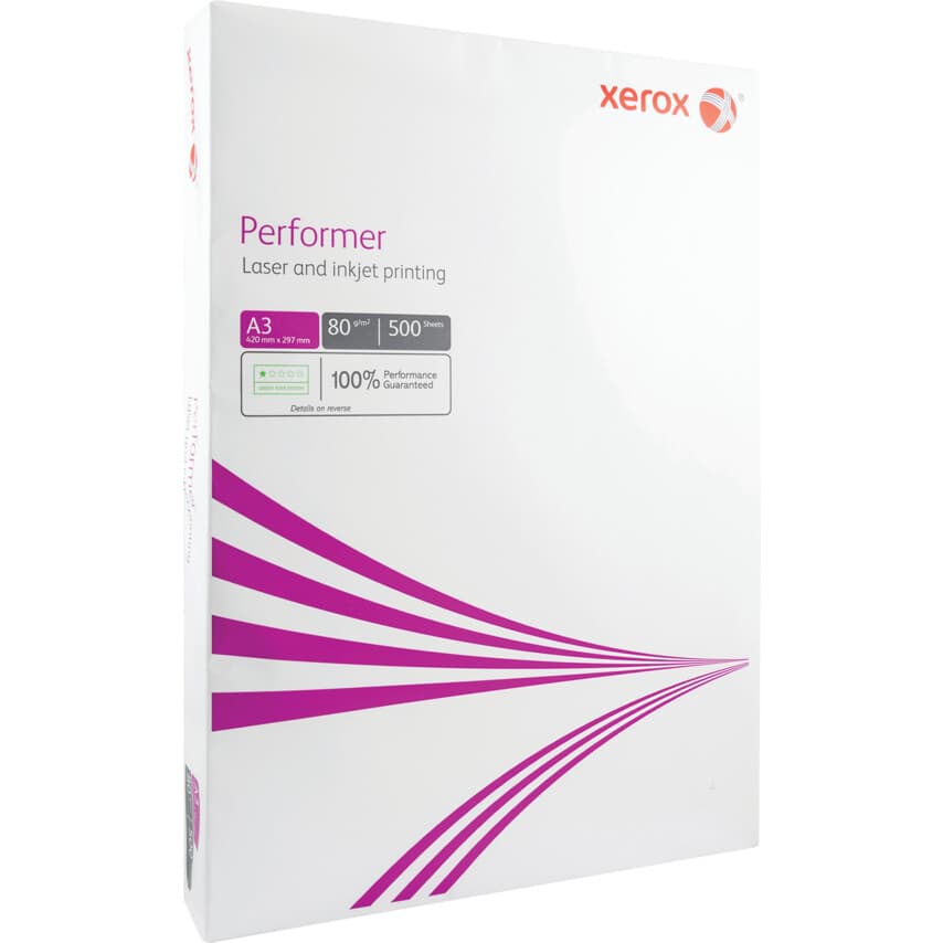 Xerox Performer A3 Paper 80gsm (Ream of 500)